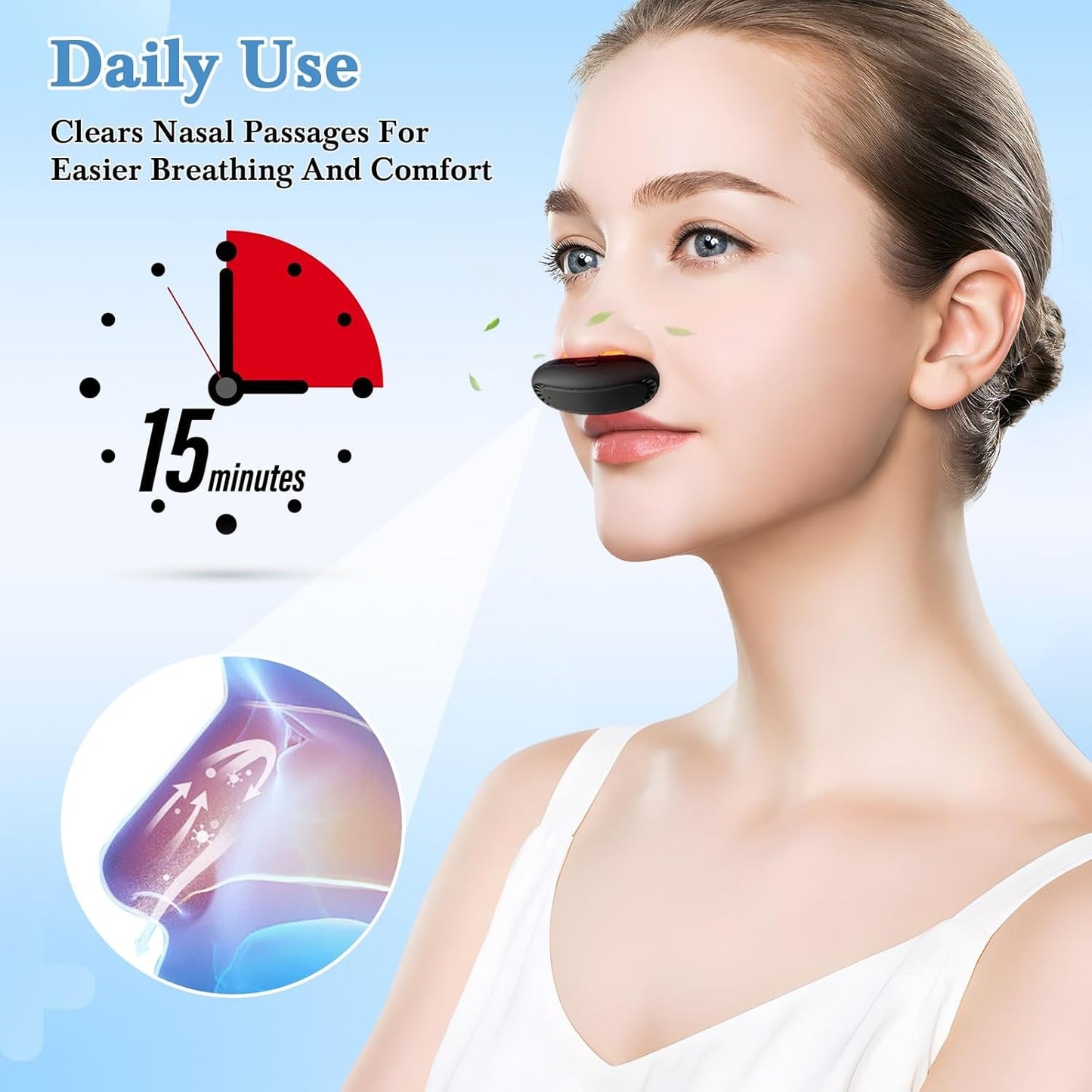 Red Light Nasal Therapy Device
